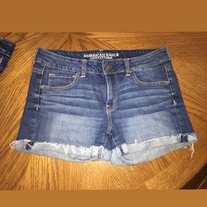American Eagle Blue Jean Shorts